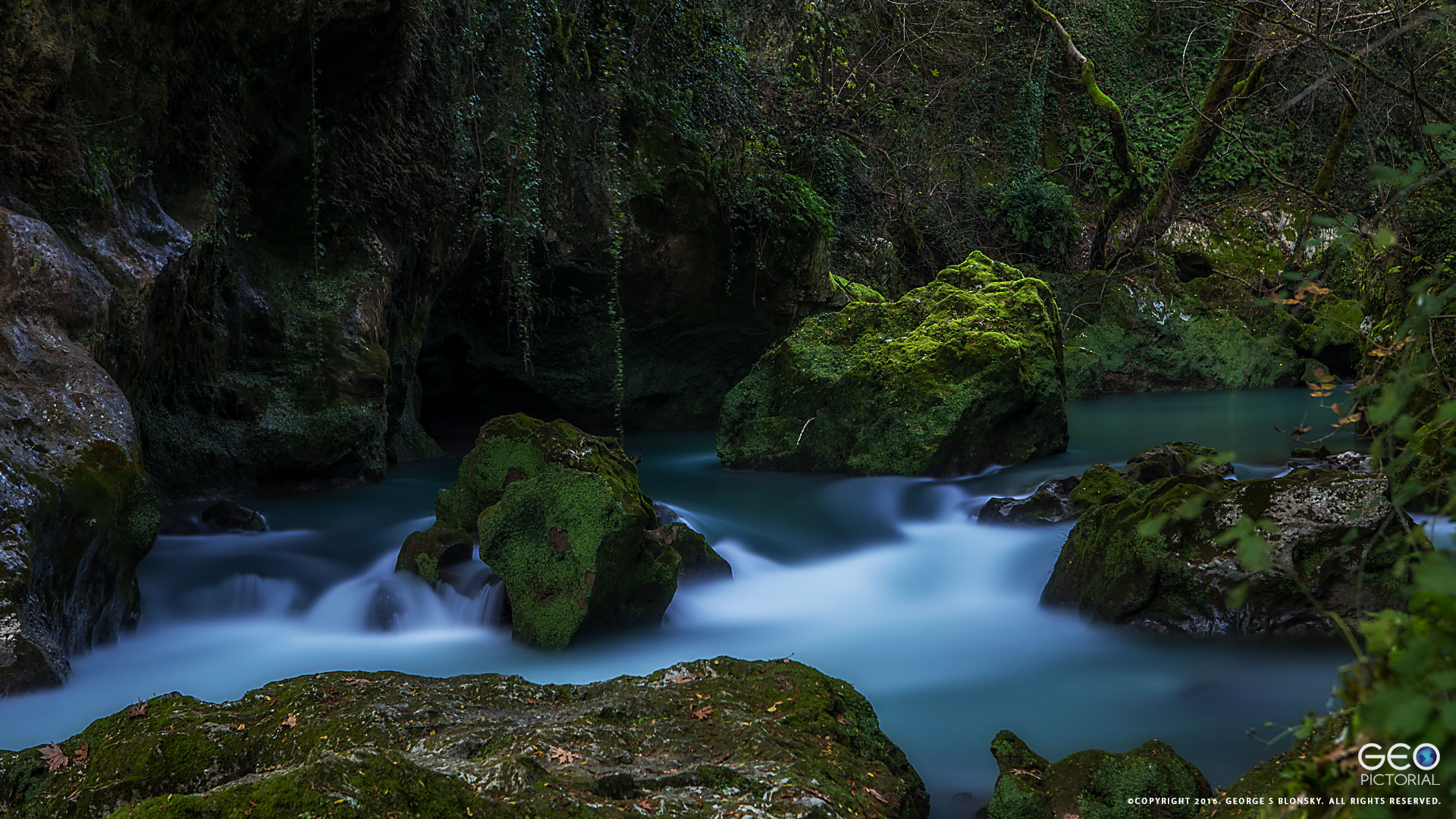 Waterfall in Western Pindos