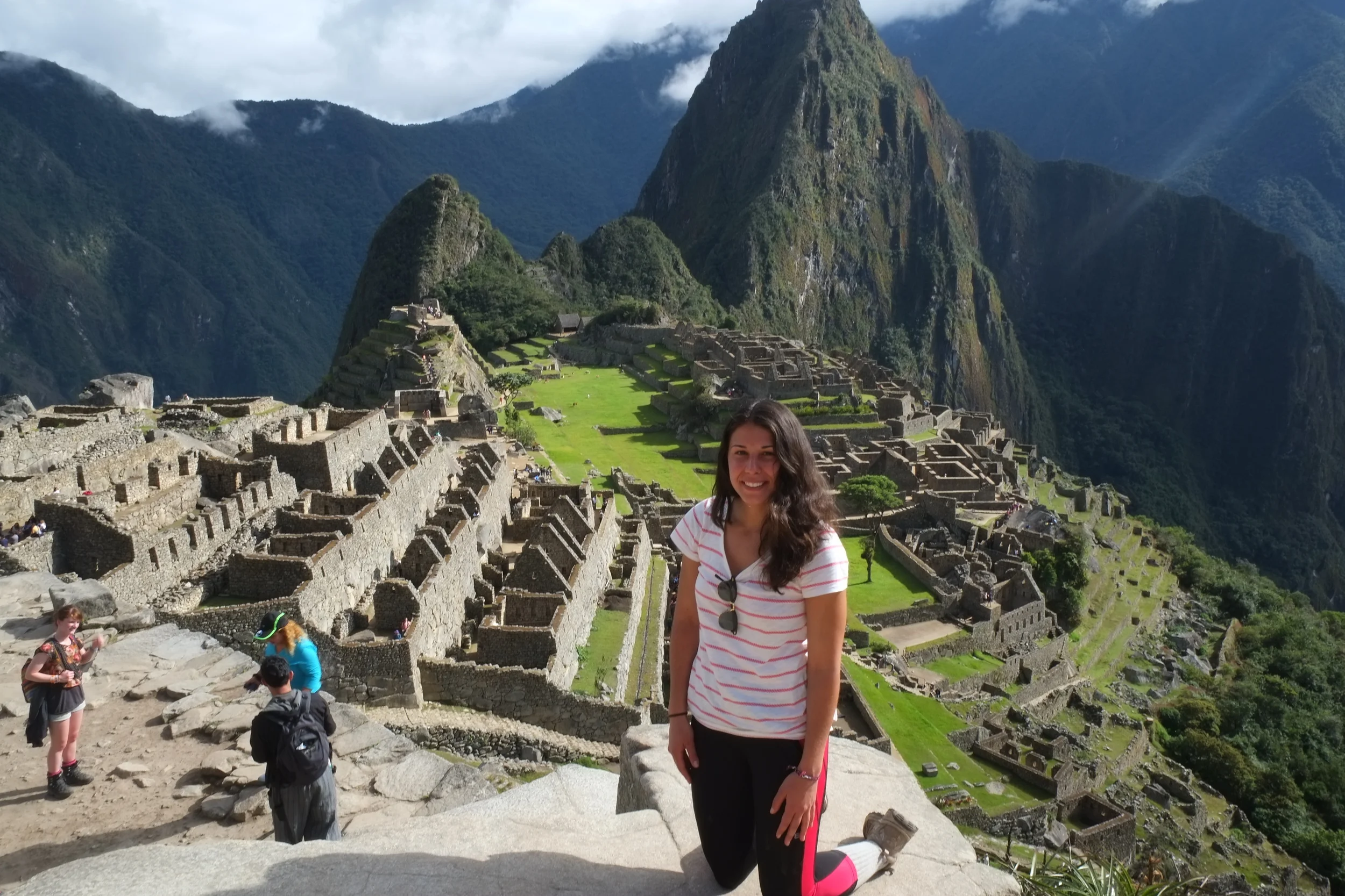 That time I stopped by Machu Picchu. 
