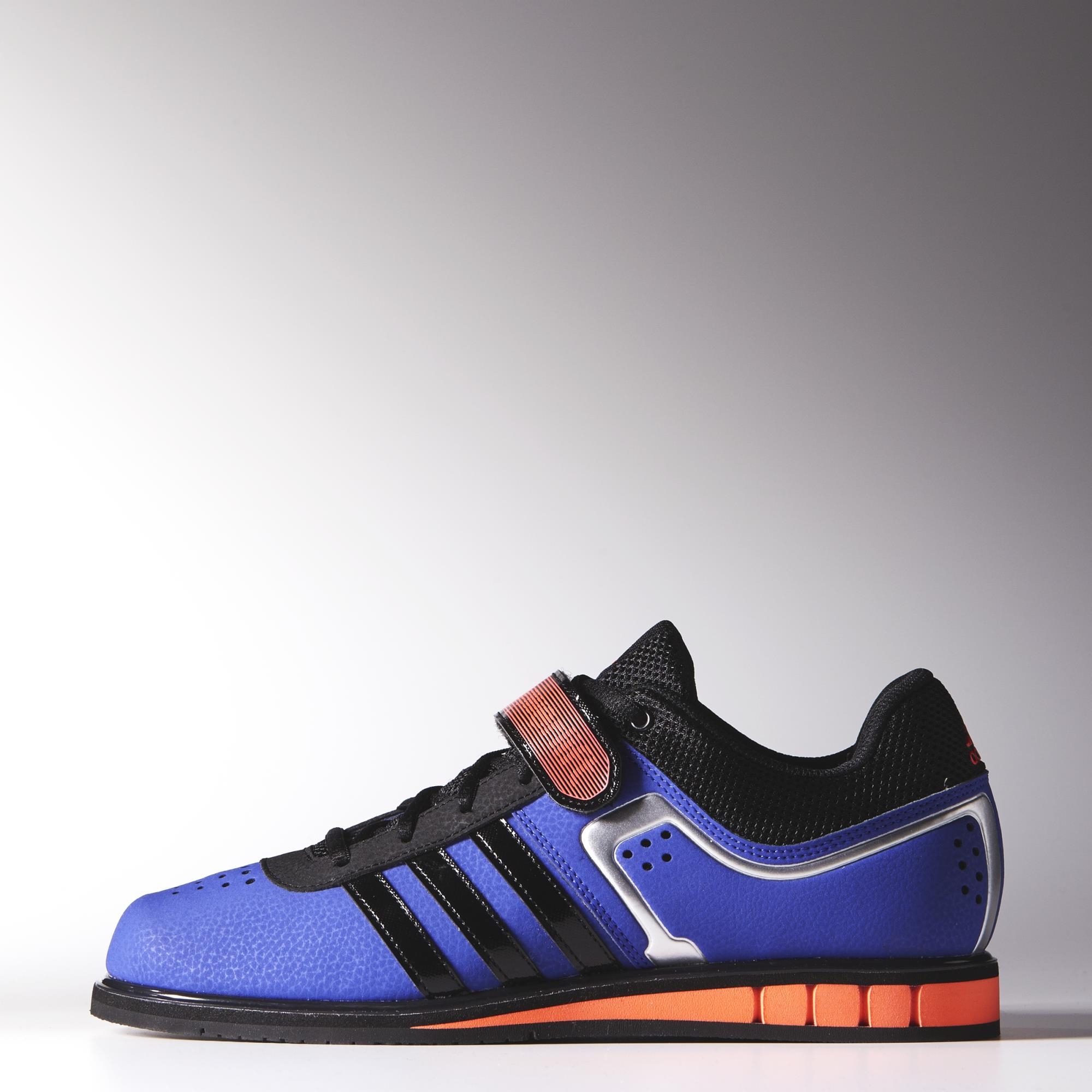 Adidas Powerlift 2.0 - Blue - Weightlifting Shoes - side