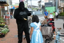 "Trick or treat!"