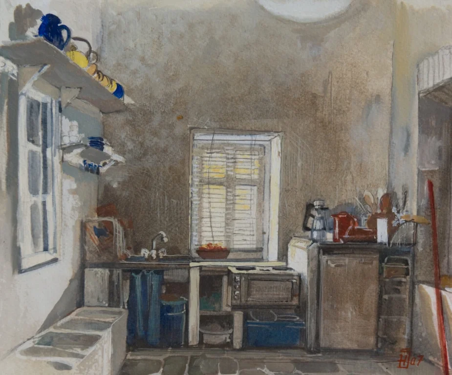 19. La Galeria le matin - 54 x 48 cm - Aquarelle.jpg