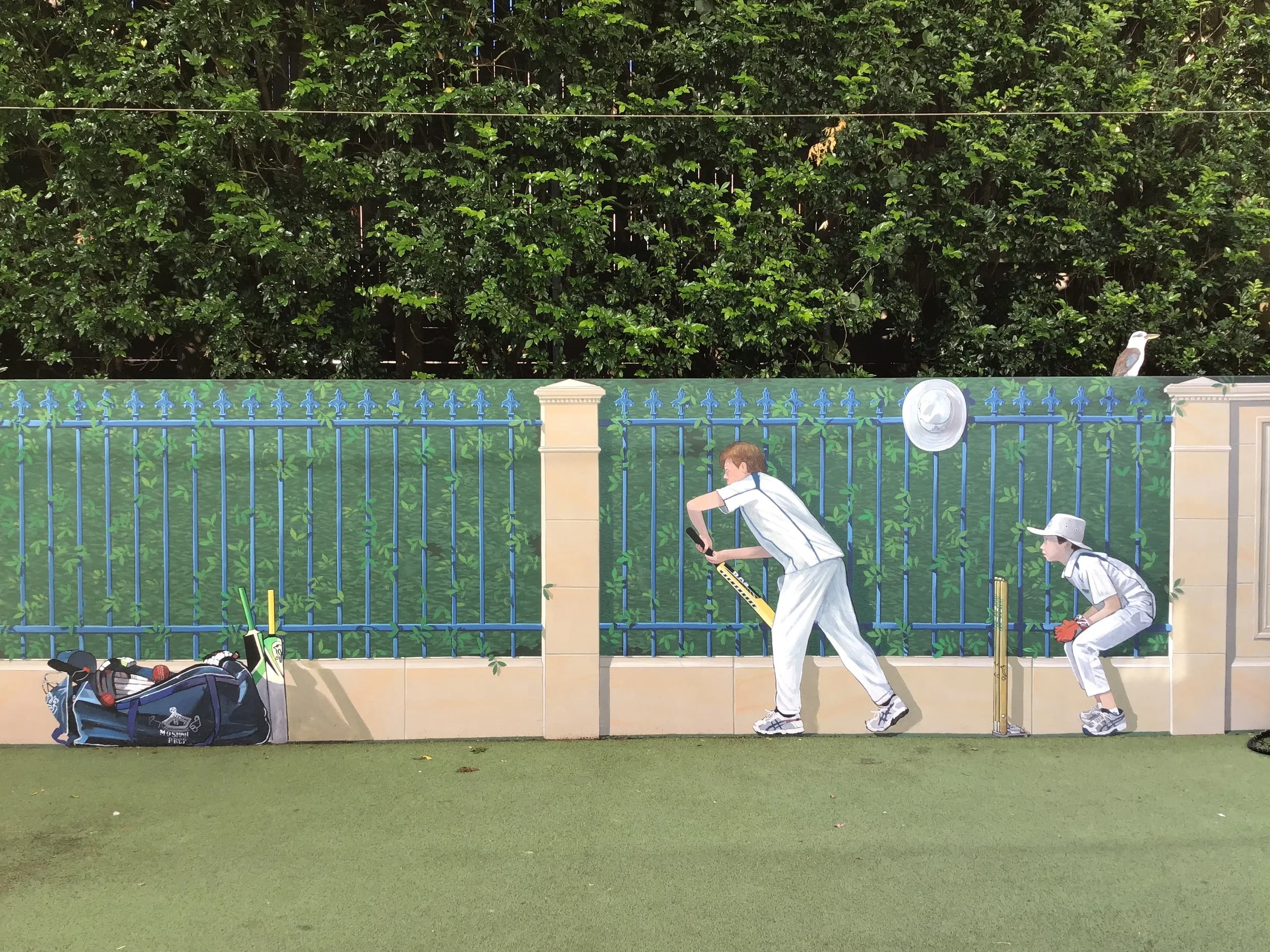 Courtyard cricket.JPG