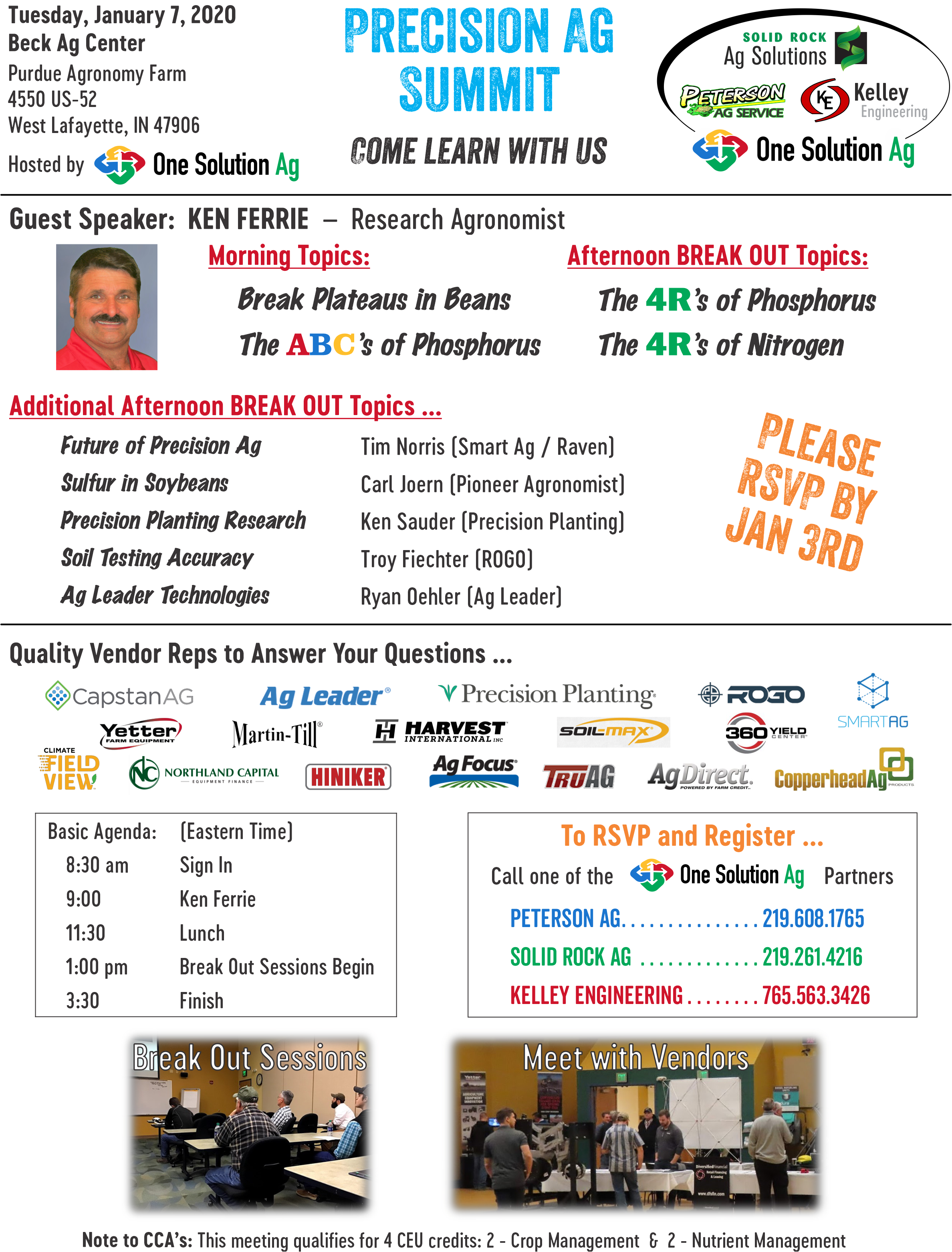 Precision Ag Summit, Jan 7, 2020 by One Solution Ag