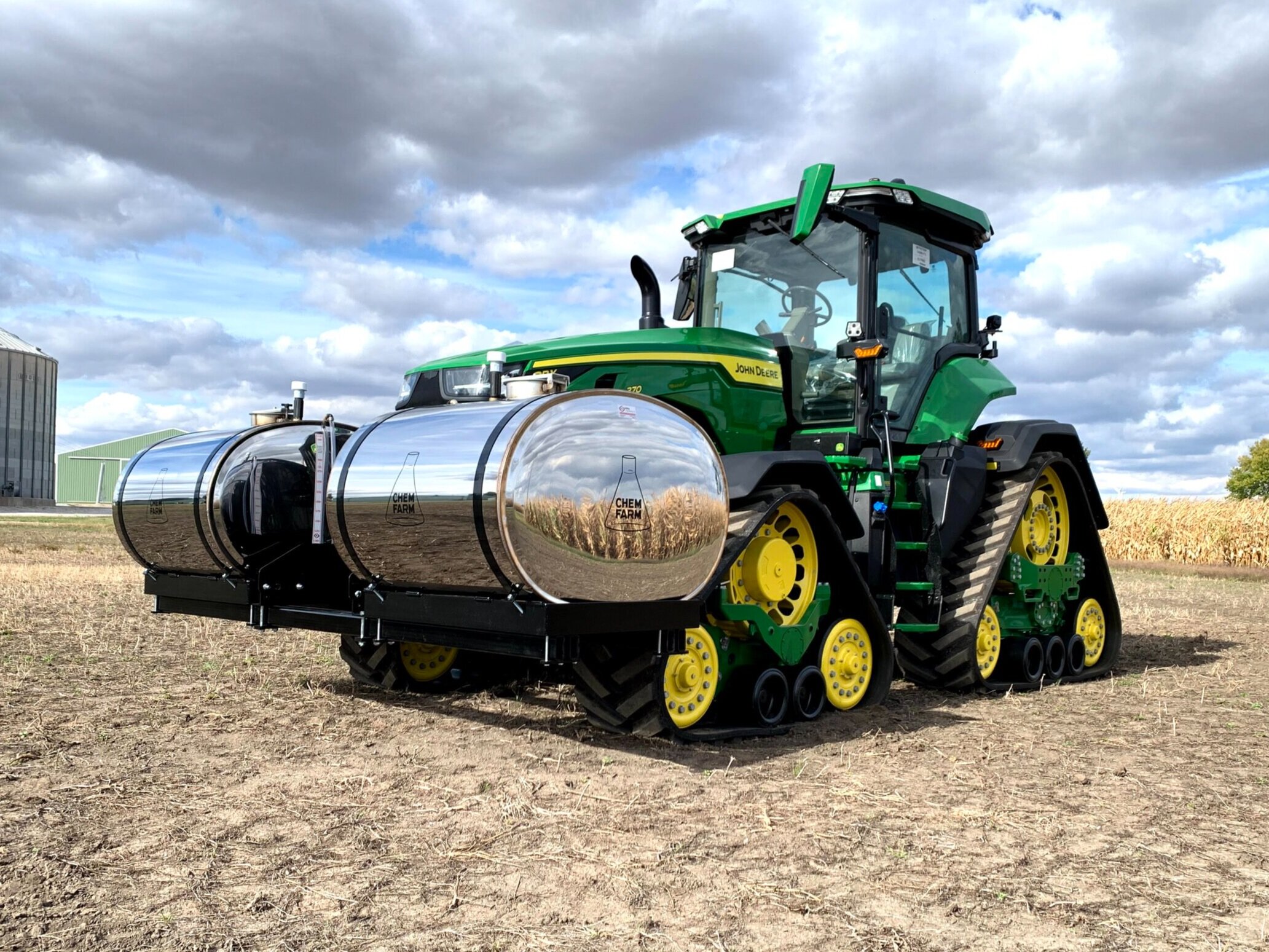 John Deere 8RX with 360s