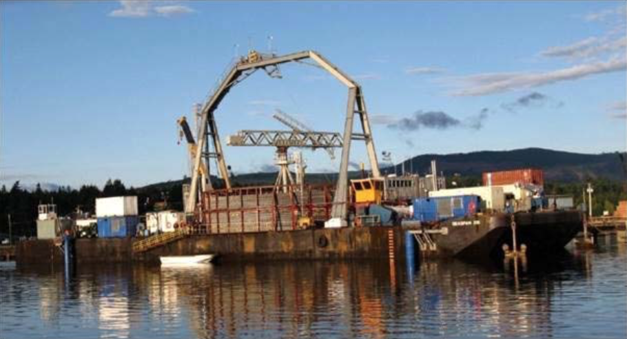 Purpose-built Shallow Water Barge - Click image to expand