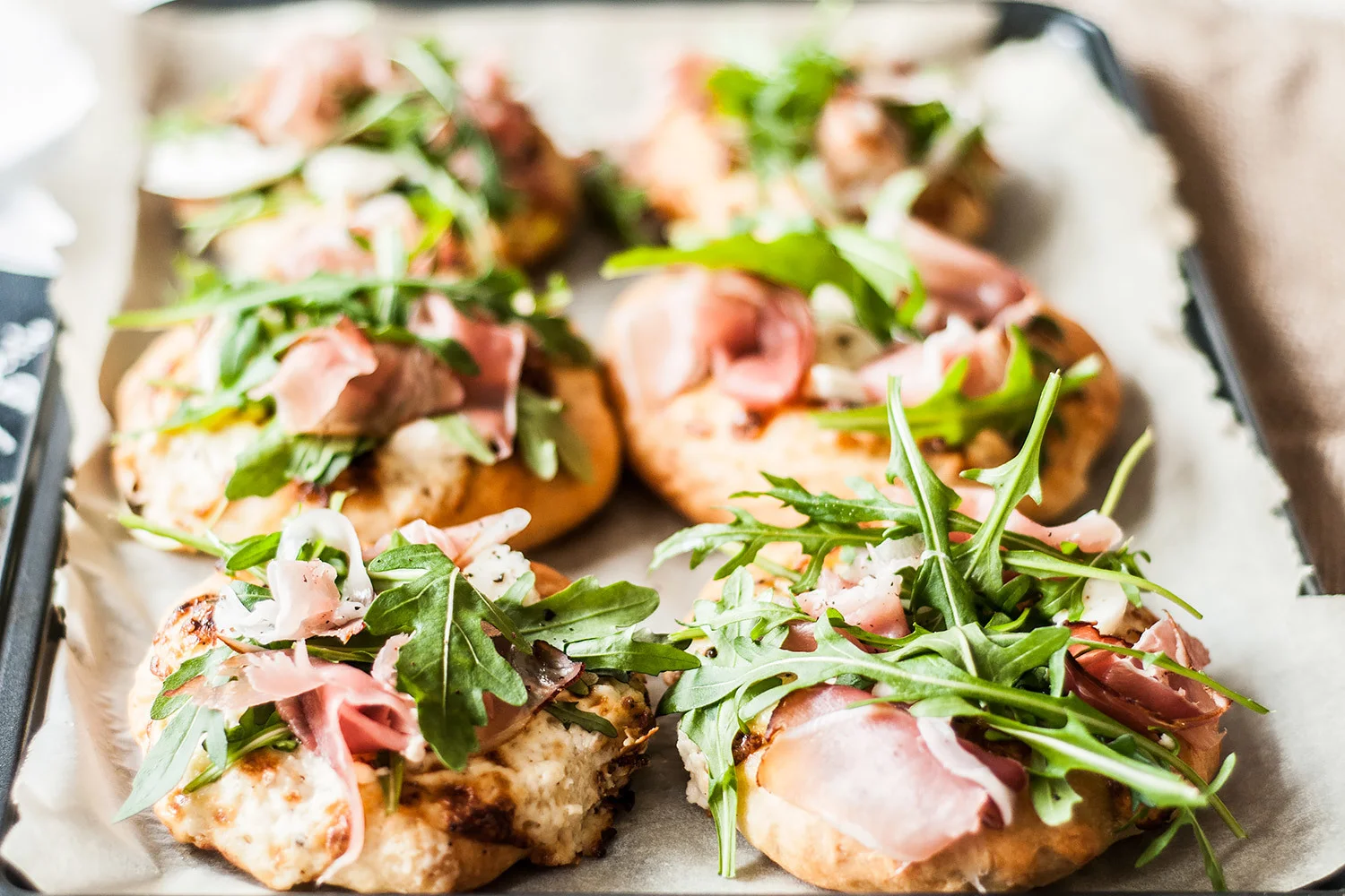 Delicious Homemade Mini Pizza