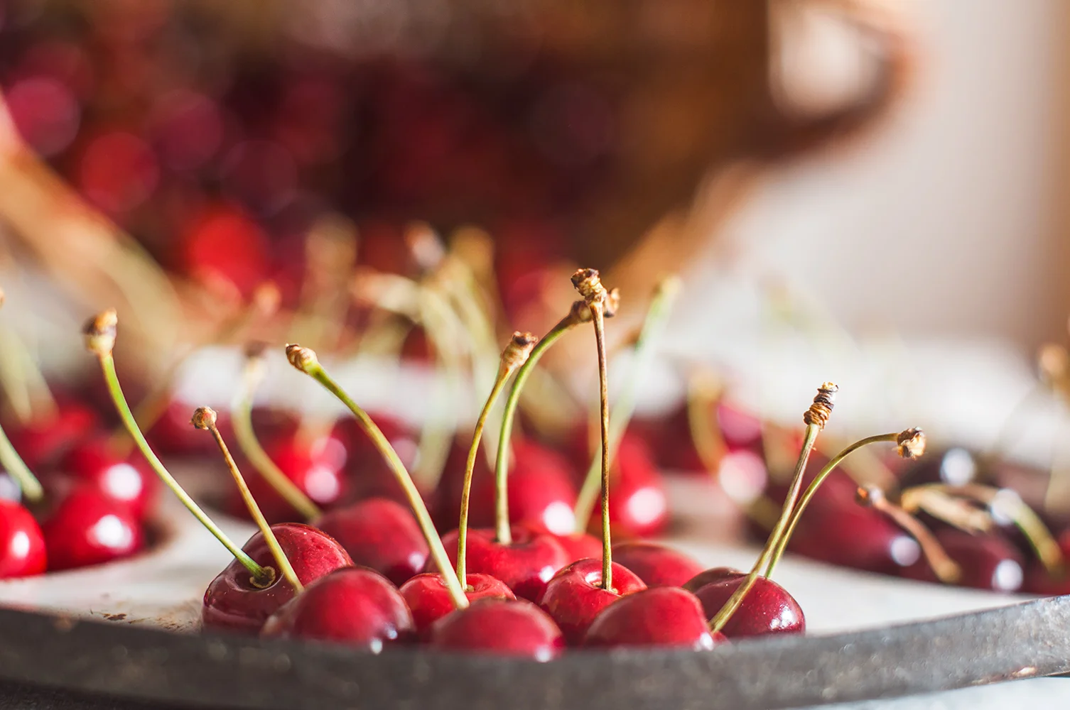 Sweet Detail of Cherries