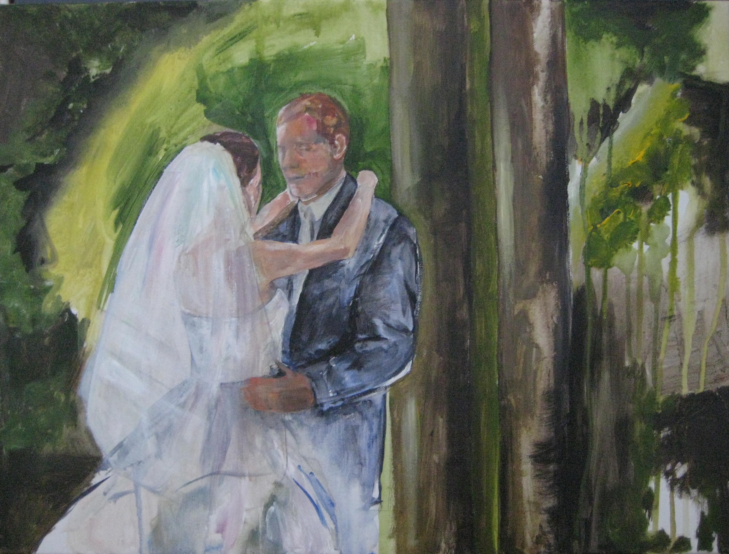 Bride and Groom from photo