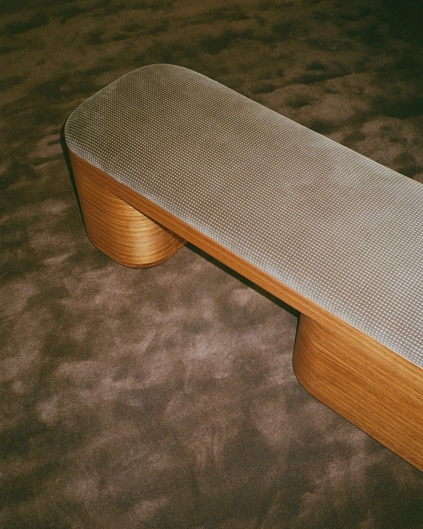 our Nadia bench x @nordicknots @lovehouseny