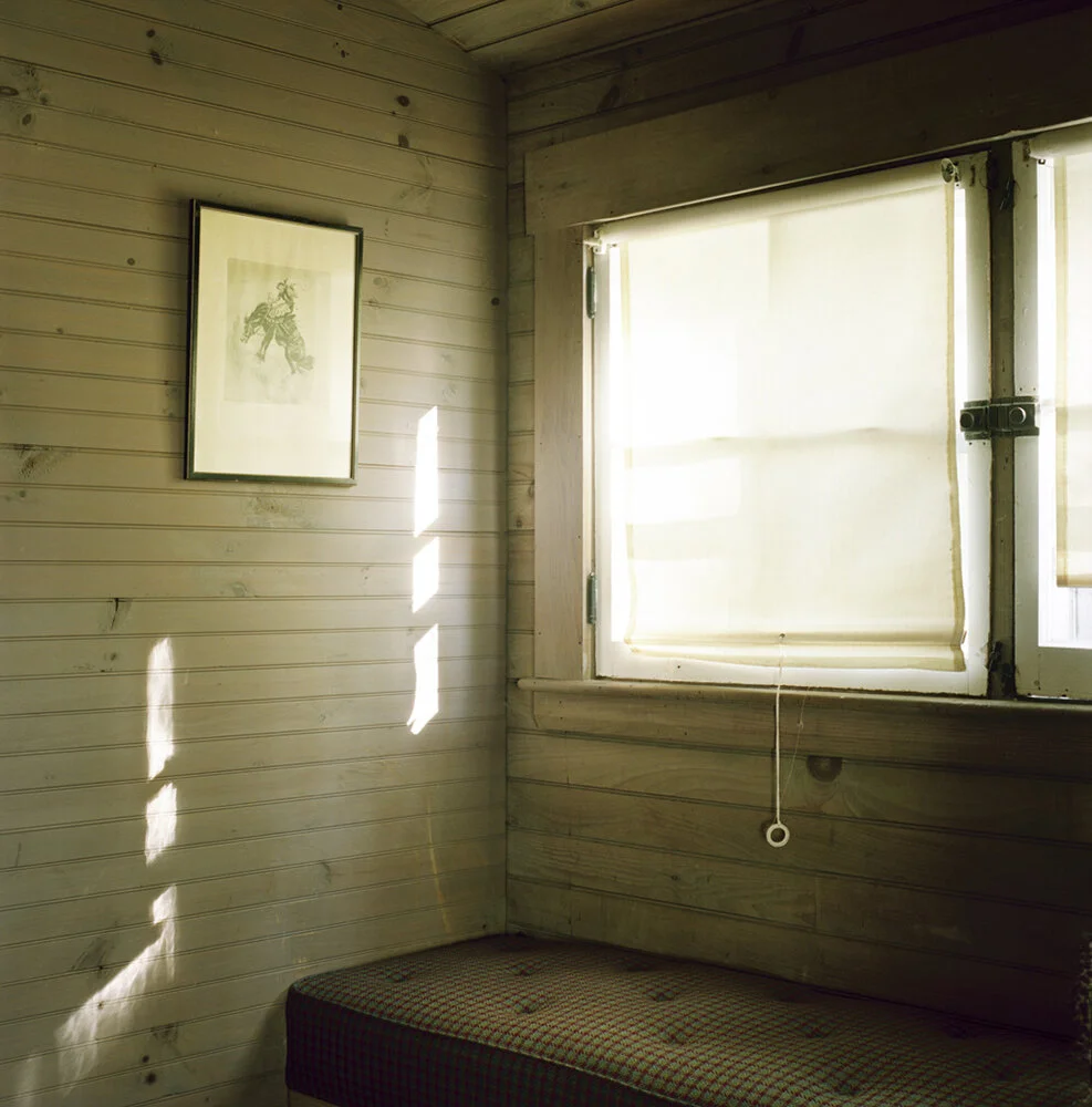 Geof's Bedroom- Cubby with Cowboy Print
