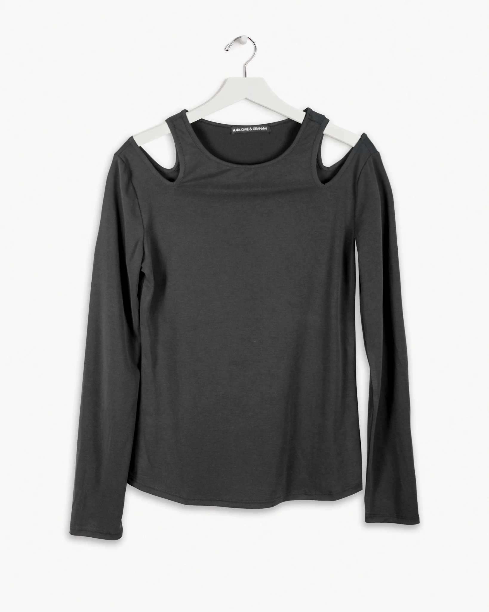 cold shoulder cut out tops