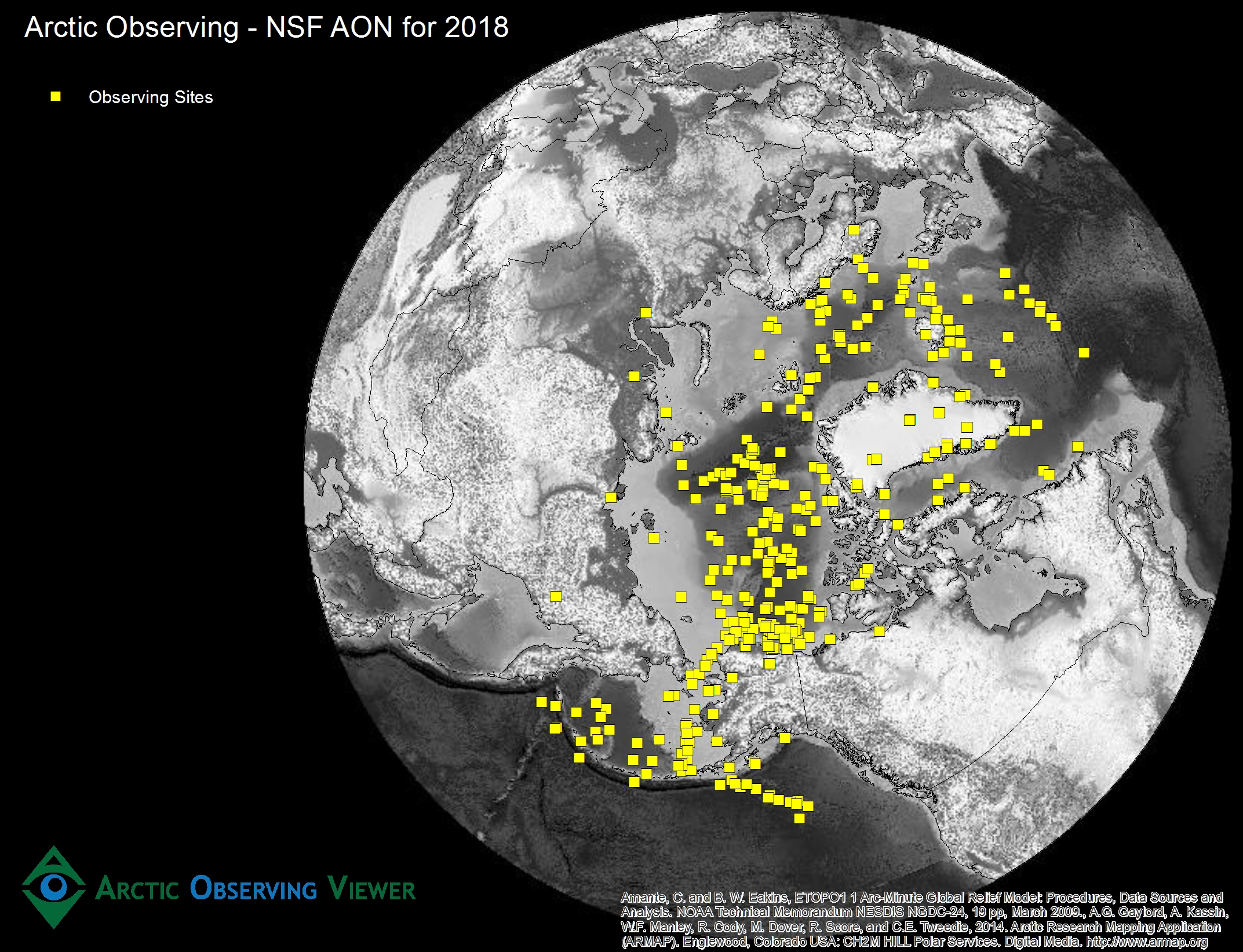 Arctic Observing - NSF AON for 2018