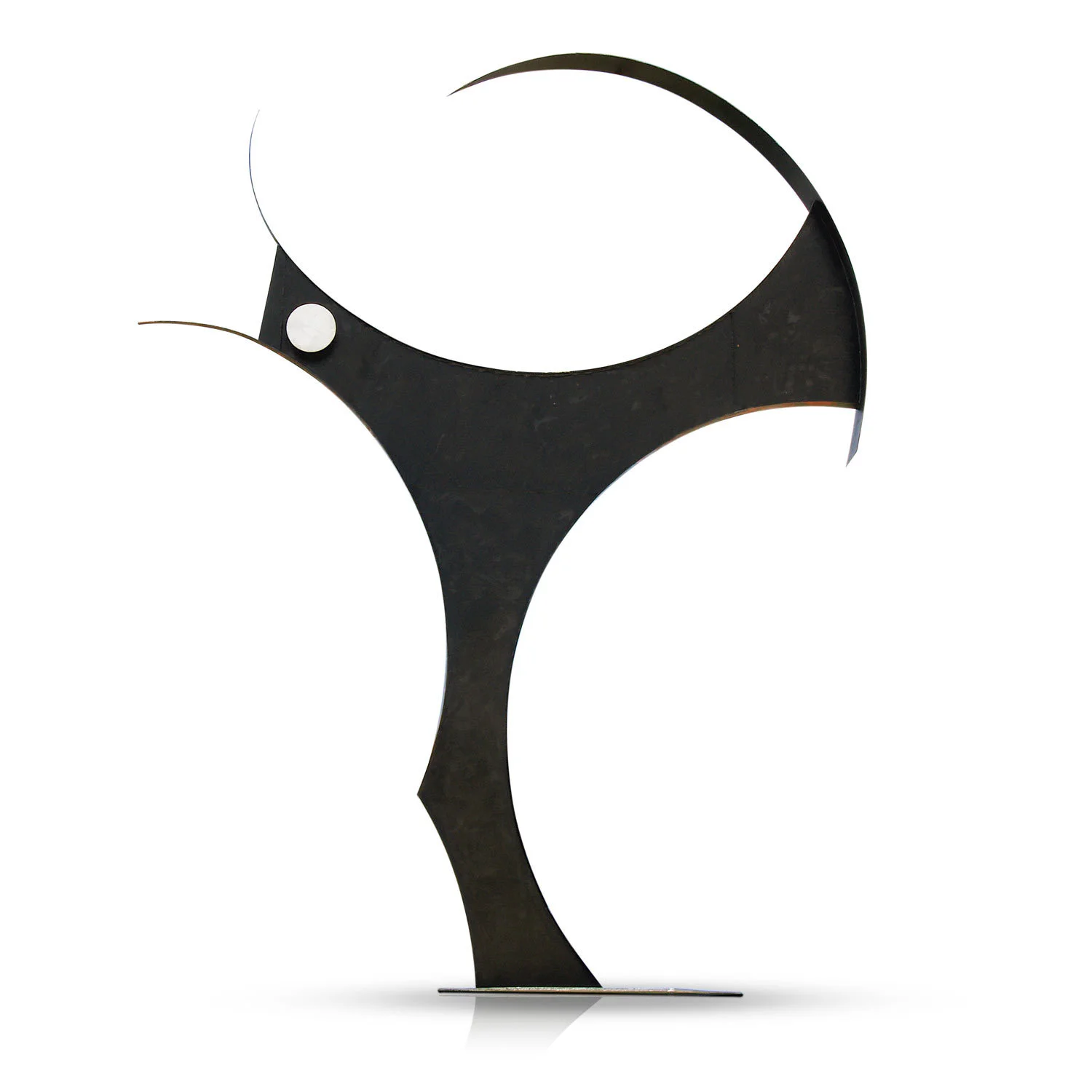  16' x 10' diameter &bull;&nbsp;Corten steel, stainless steel &bull;&nbsp;2008 Downtown, Artist Plaza,&nbsp;City of Guayanbo, Puerto Rico 