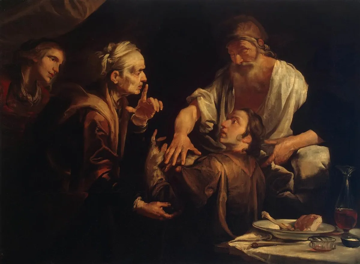 Painting by GIOACHINO ASSERETO