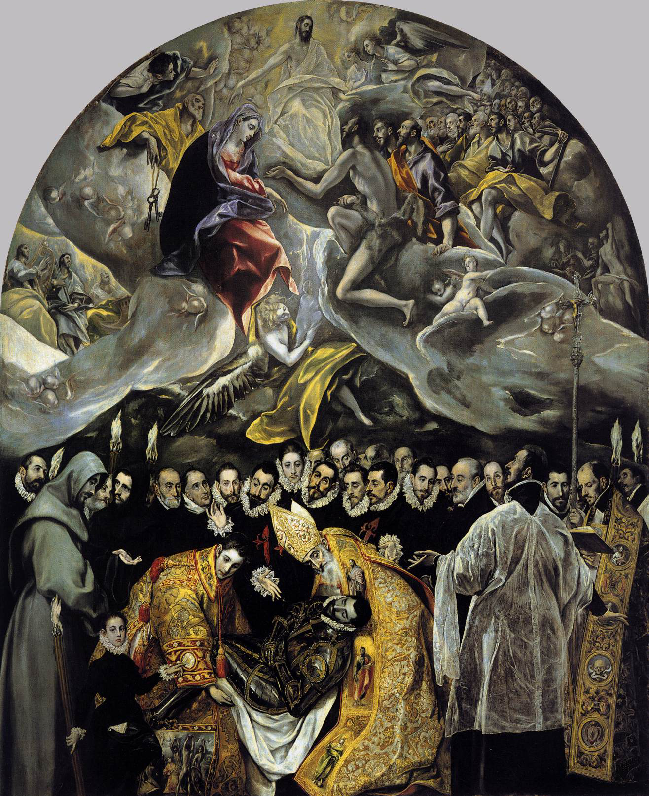 El Greco- "The Burial of the Count of Orgaz"