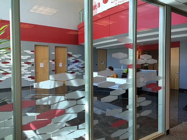 New paint and fresh design transformed the LexisNexis space