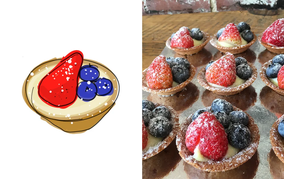 Lucettegrace Fruit Tart
