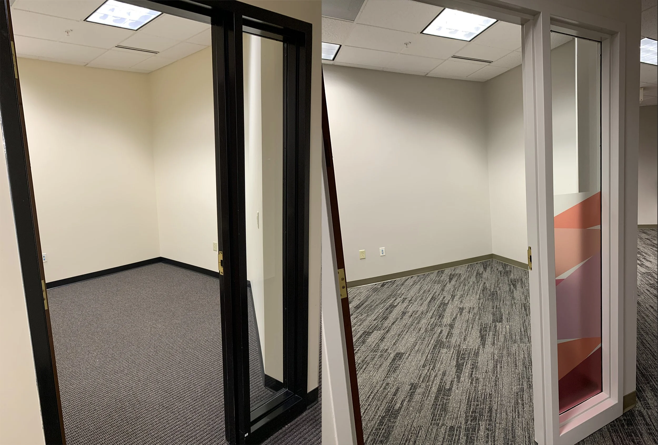 BLUSH Sidelights Before and After