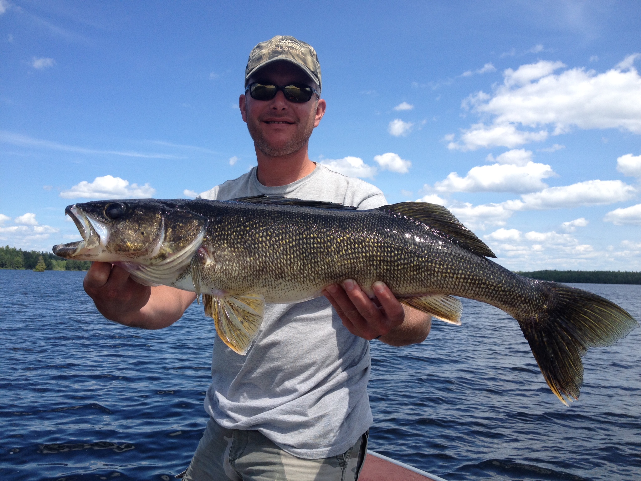 Basswood lake 30 inch Walleye