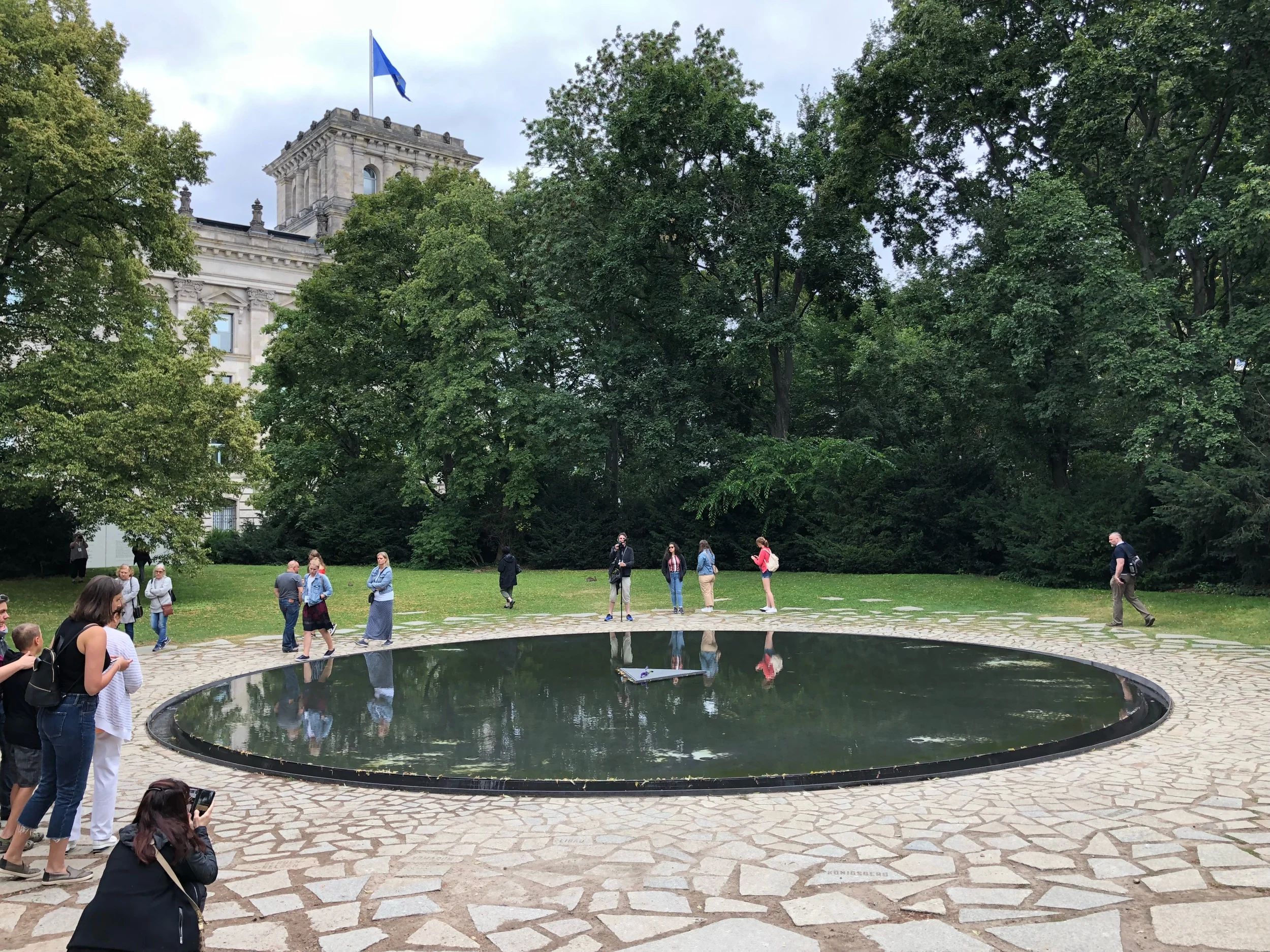 Memorial for the murdered Roma and Sinti. 