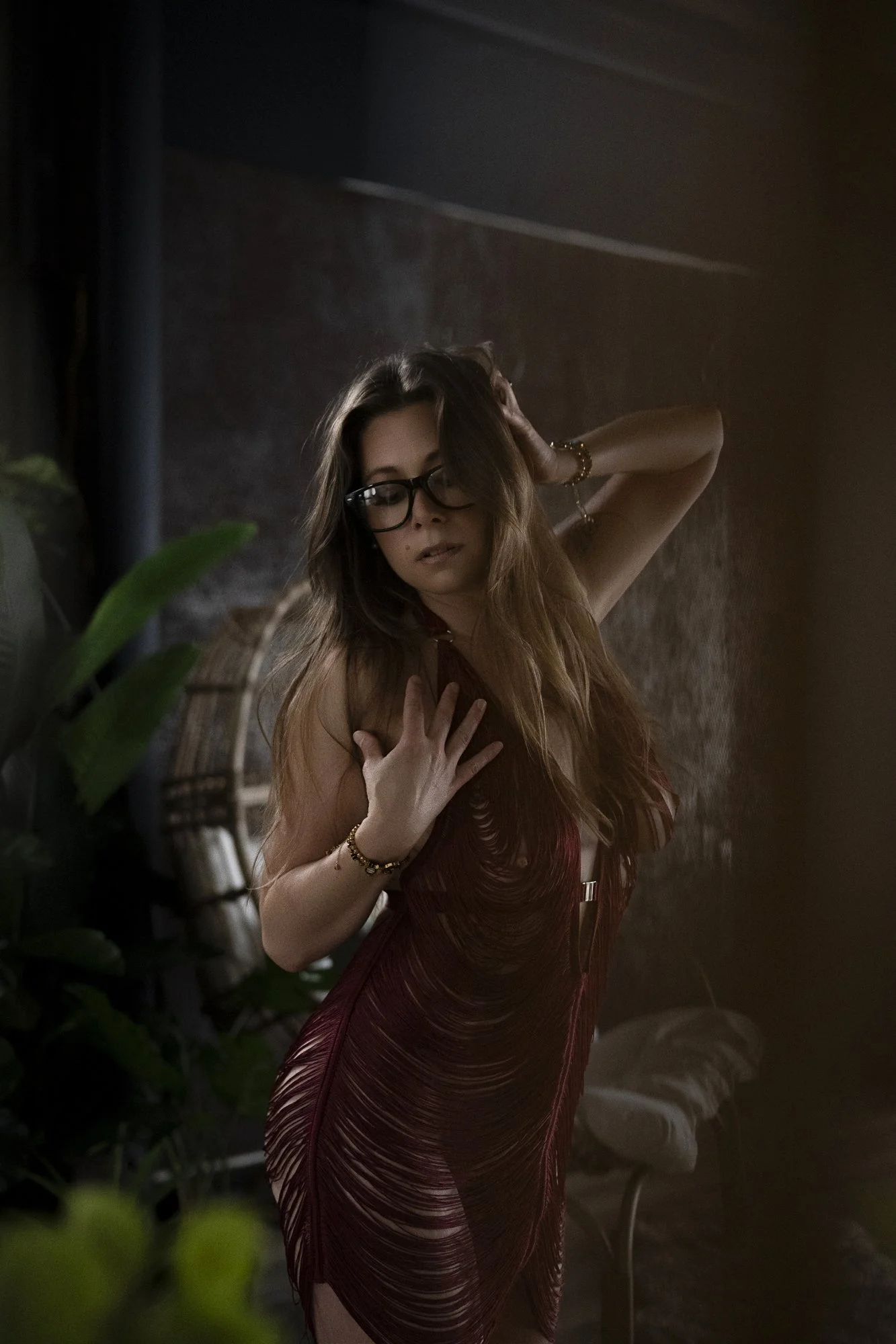 Boudoir client