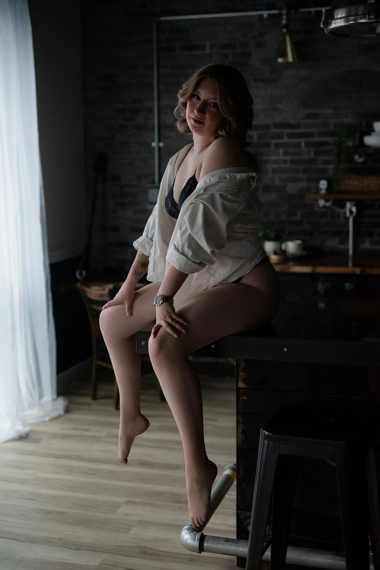 Boudoir session client