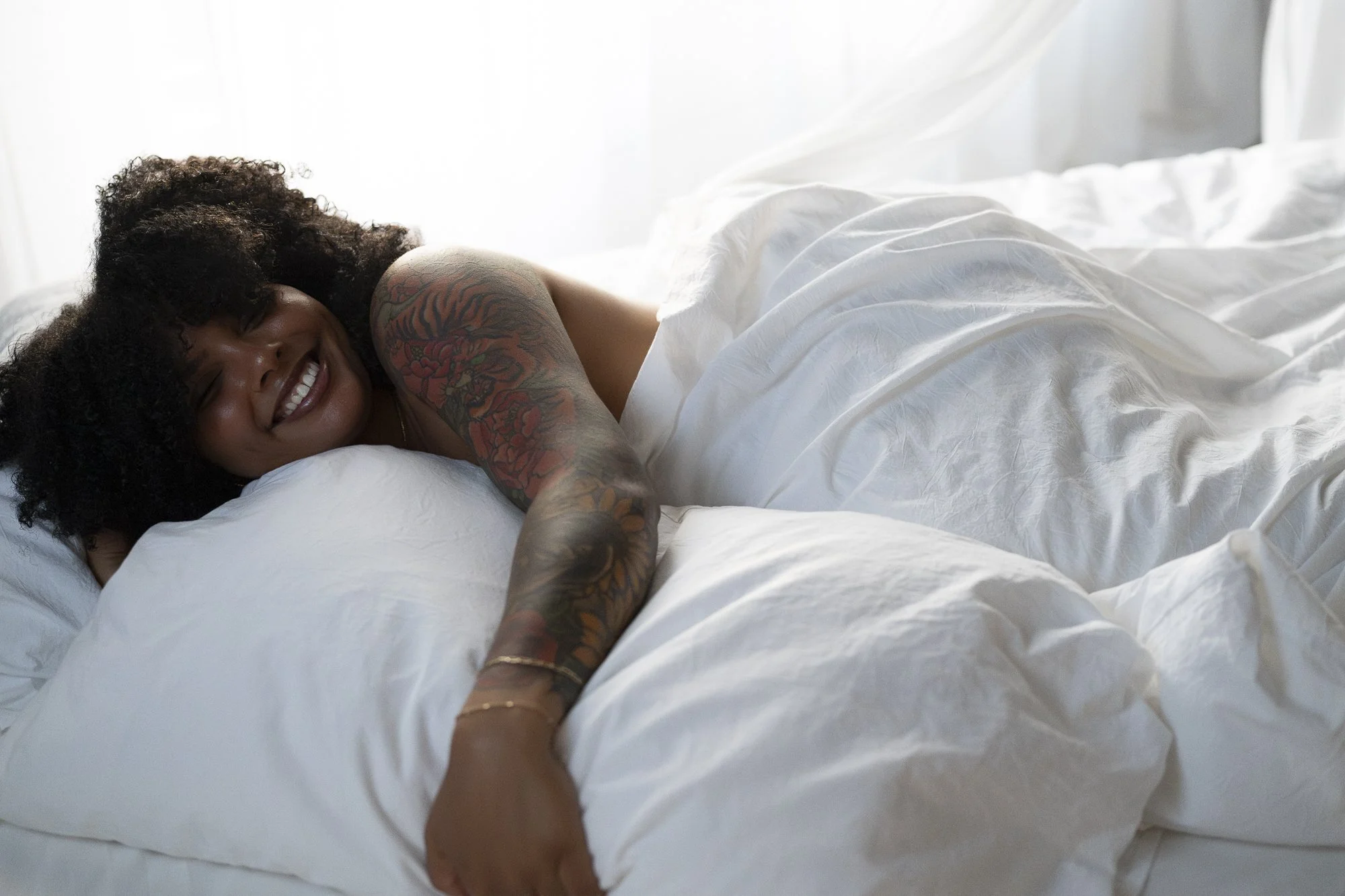 Boudoir client portrait