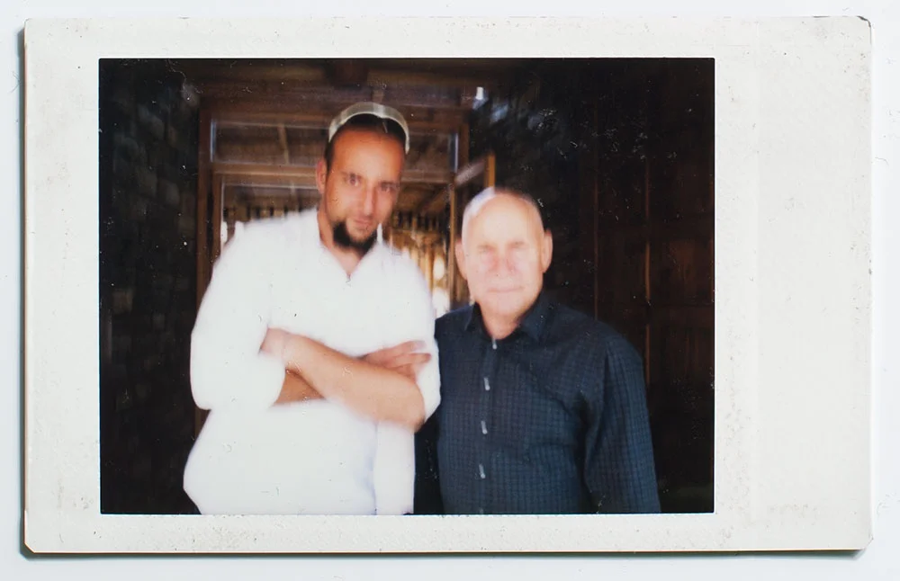 I am the proud owner of the only blurred instant film photo with Steve McCurry that was ever taken :) 