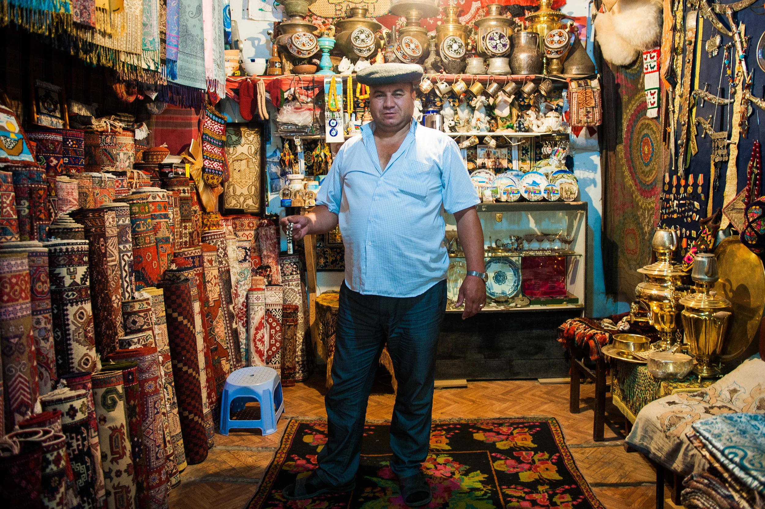 Rug and Jewelry Merchant - Baku, Azerbaijan