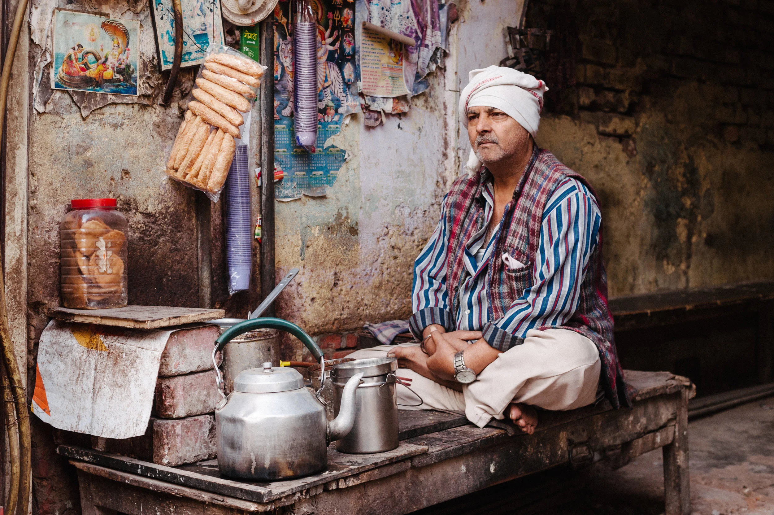 Tea Merchant - New Delhi, India