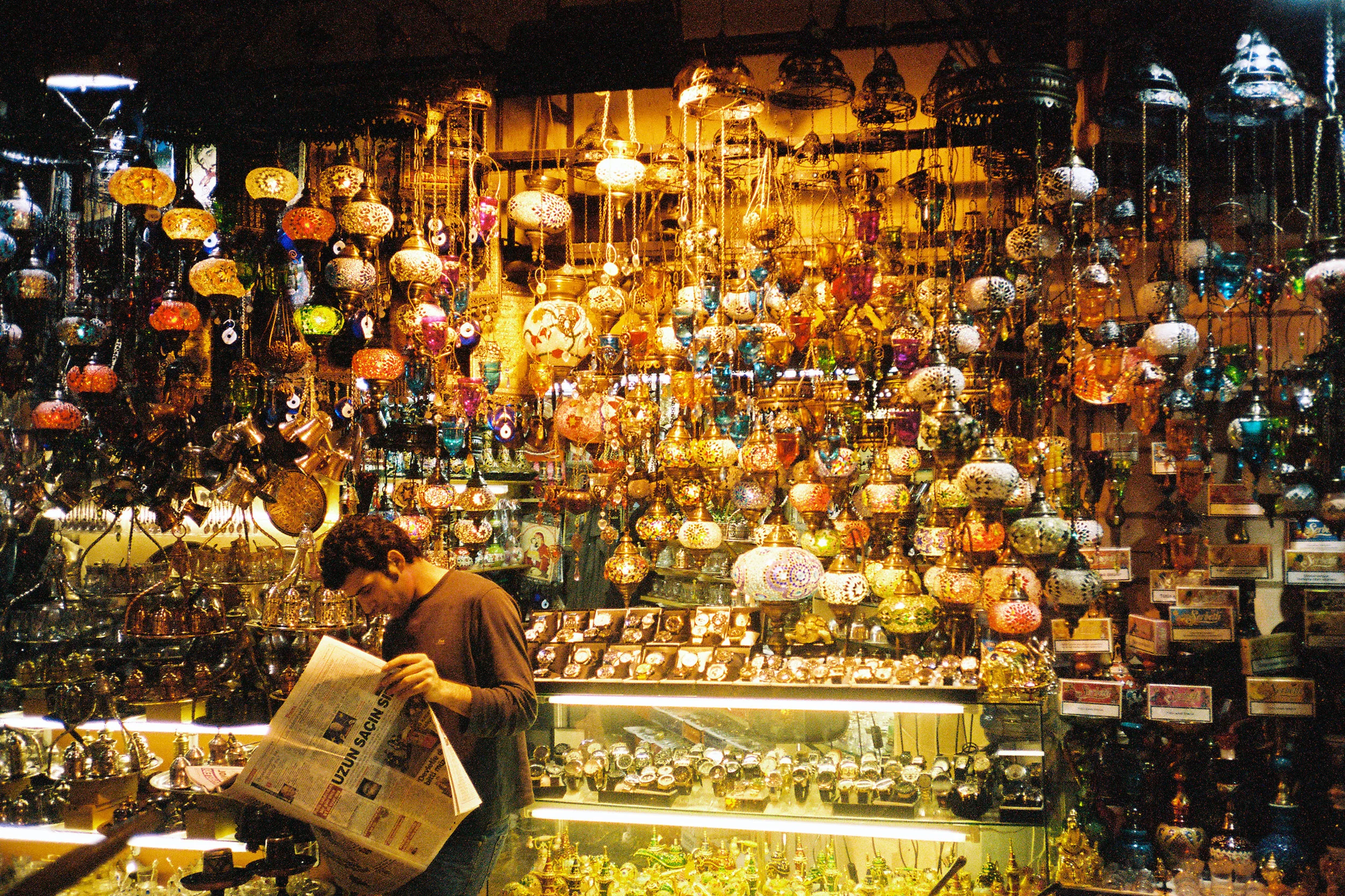 Lamp Merchant - Istanbul, Turkey