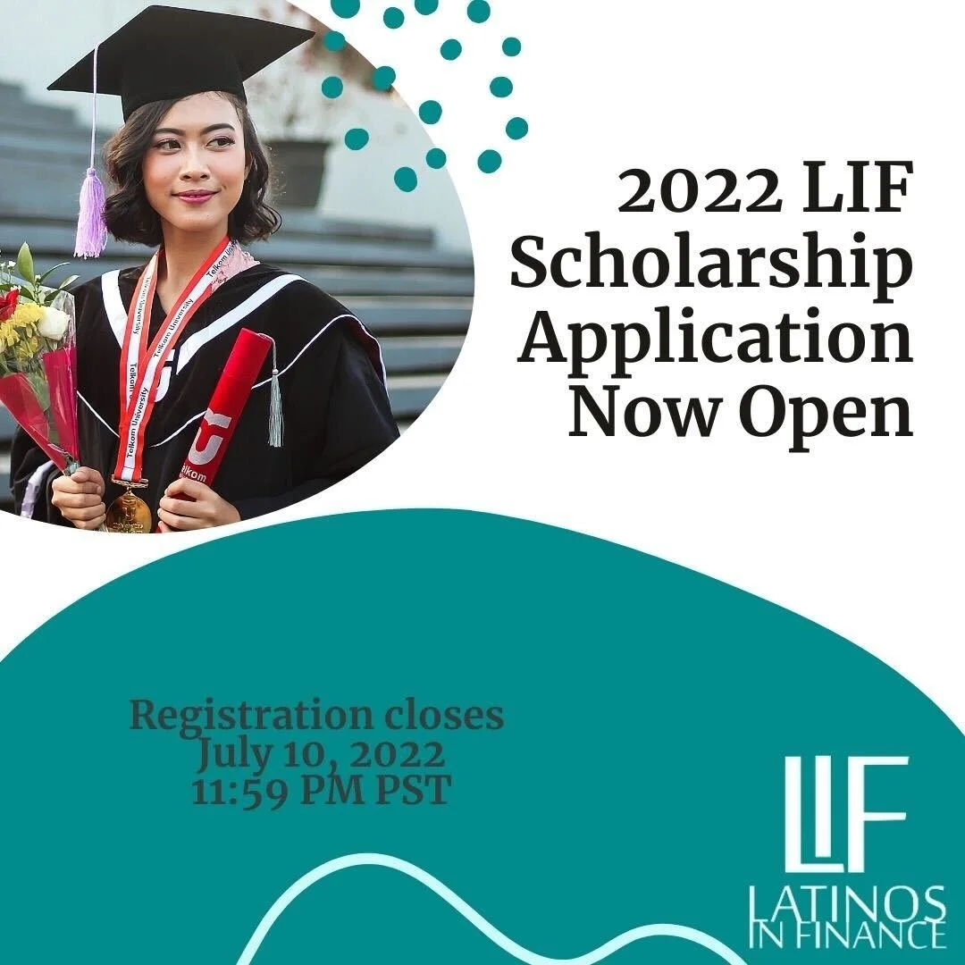 2022 LIF Scholarship Application Deadline!