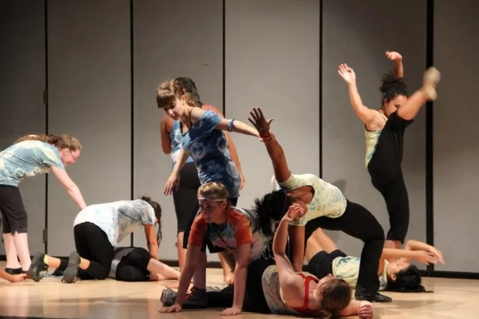 Week-long high school choreography workshop, Gluck Summer Camp for the Arts, UC Riverside, 2012