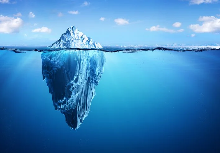 The tip of the iceberg 🧊