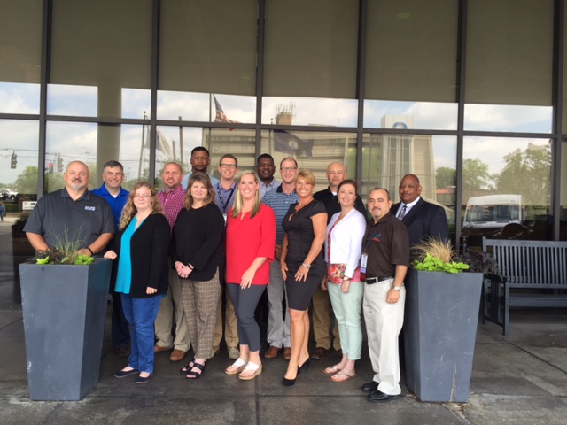 The SGE Graduates (not in order of picture) were: Chet Braud (Ascend Performance Materials); Tabatha Butler (A2 Research); Alisha Enfinger (MCCS); Clay Jessop (Phillips 66): Michelle Keever (UCOR); Eli McDivitt (Kennedy Space Center); Thomas Mullen (MCLB); Steven Perkins (ABACO / GE); Tammy Sisai (MCB); Jamie Wainscott (Southwire).