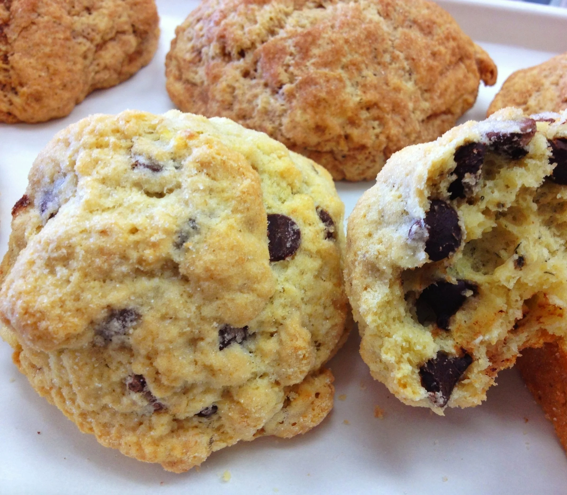Banana Chip scone