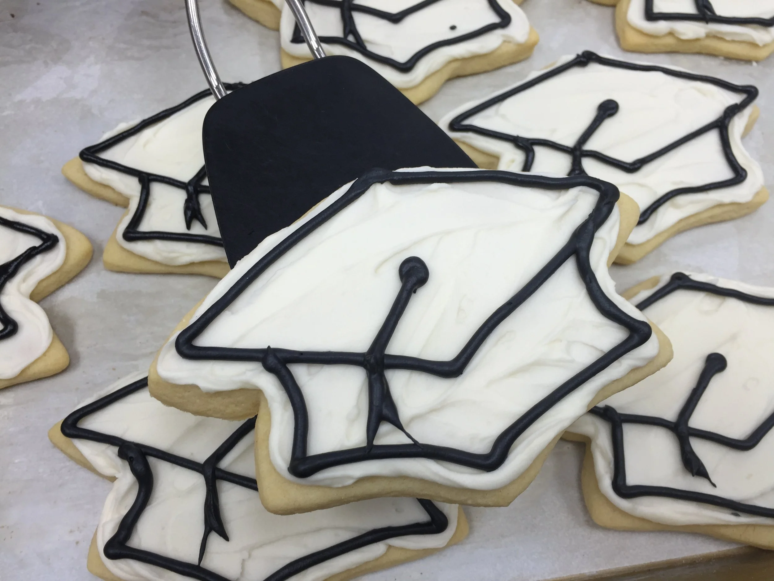 Frosted Sugar Grad Cap