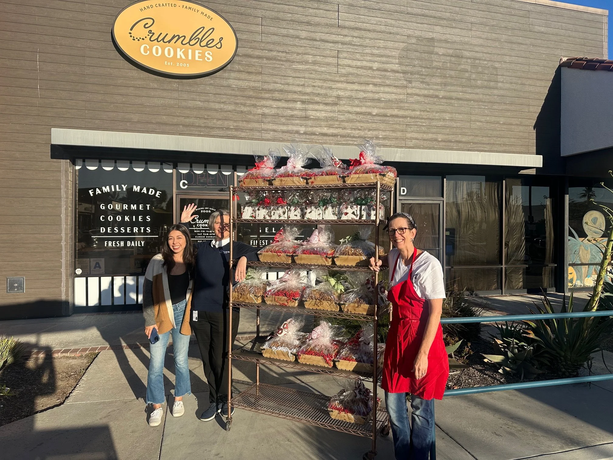 Large deliveries for our corporate customers.