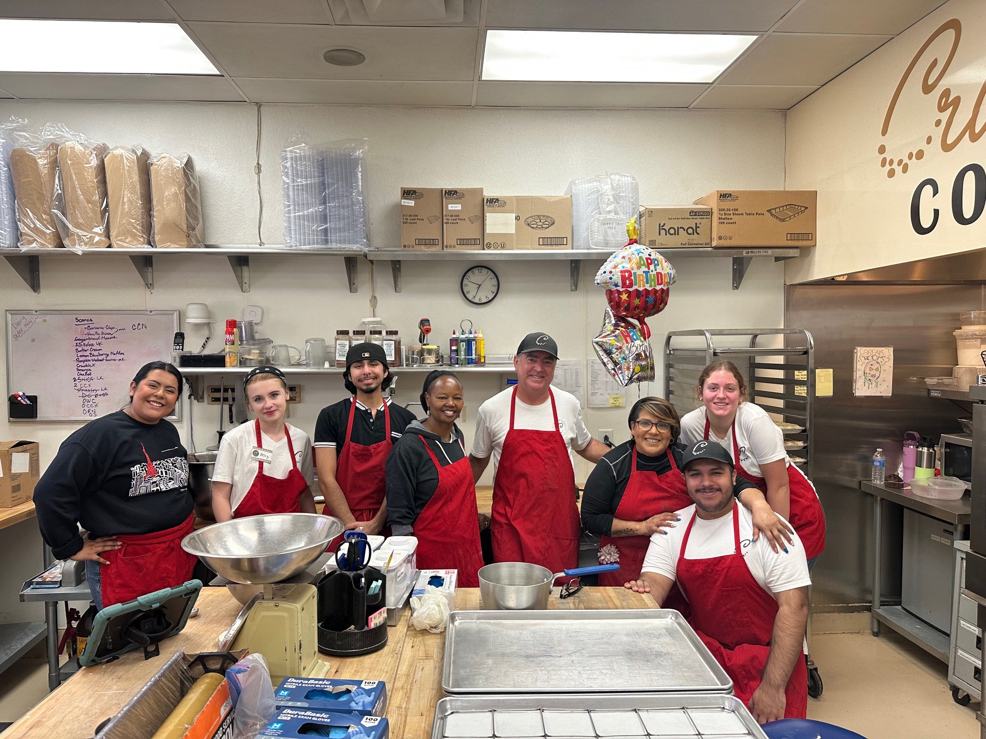 These wonderful people make the kitchen the heart of the business.