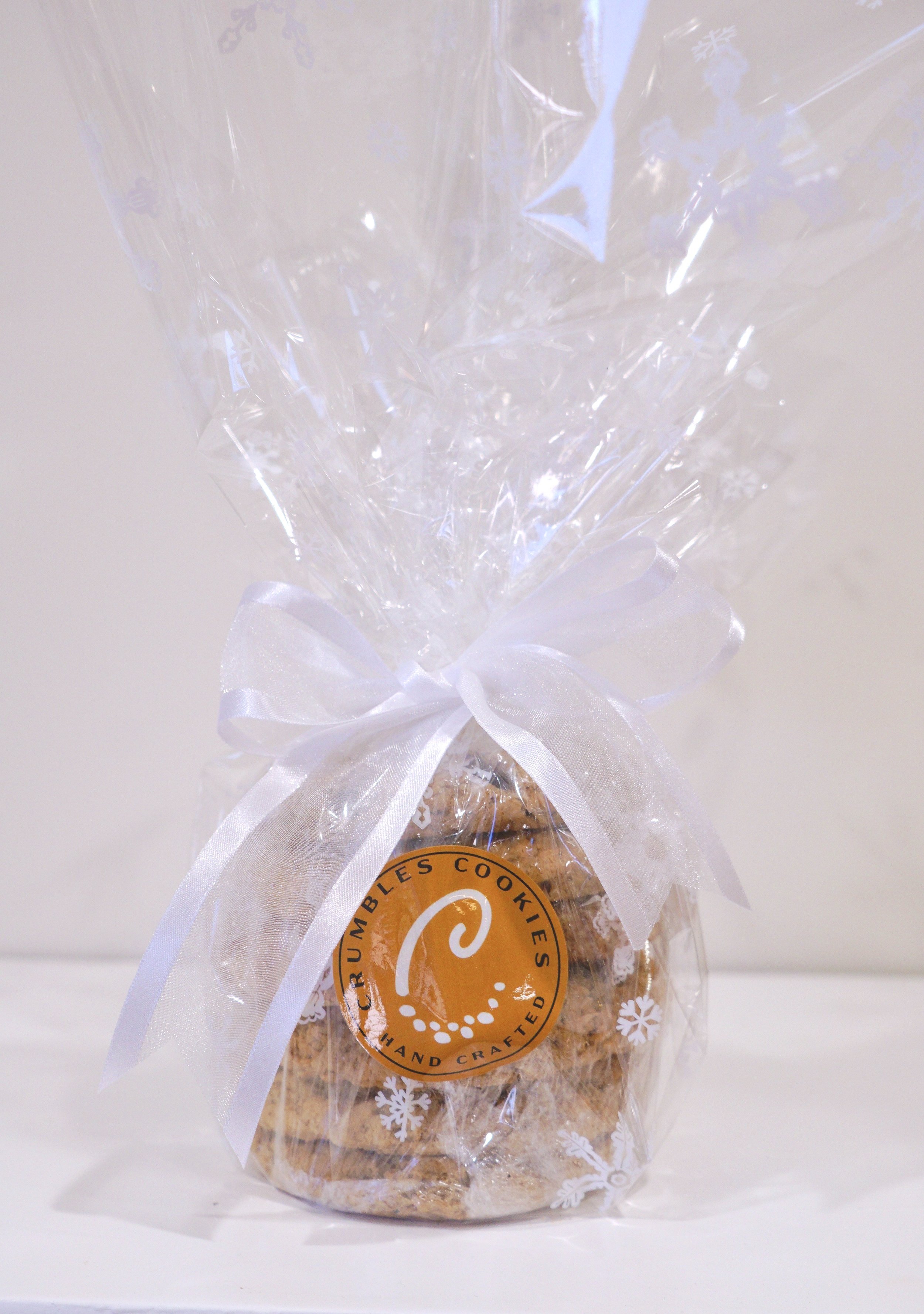 Comfort Cookies - decorative gift bags crystal clear cello bag