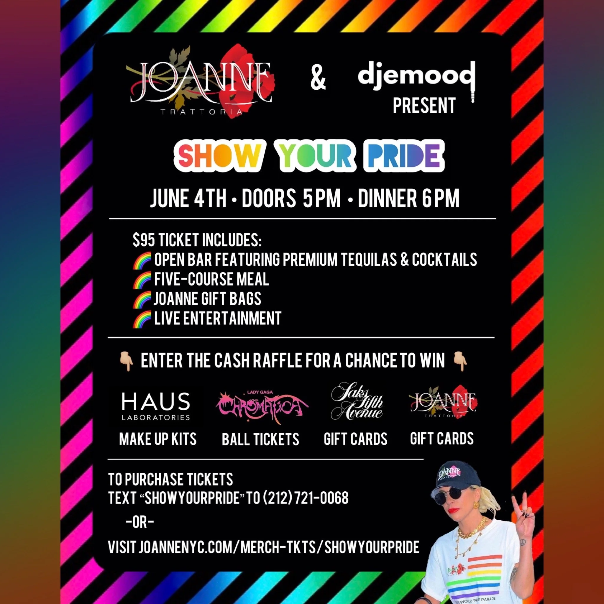 Show Your Pride 2022 — Joanne Trattoria