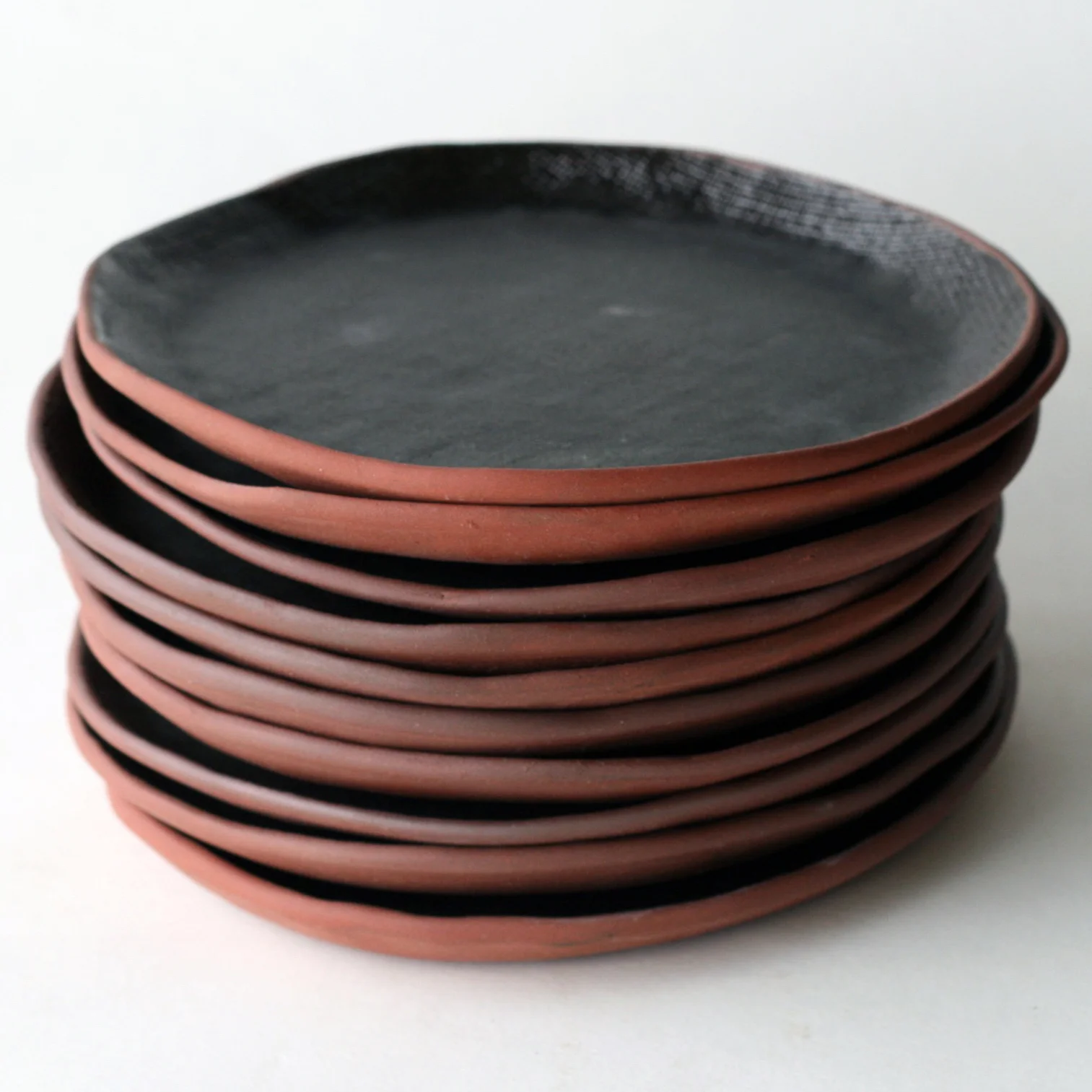 Special plates for The Shed at Te Motu Vineyard, Waiheke Island, NZ