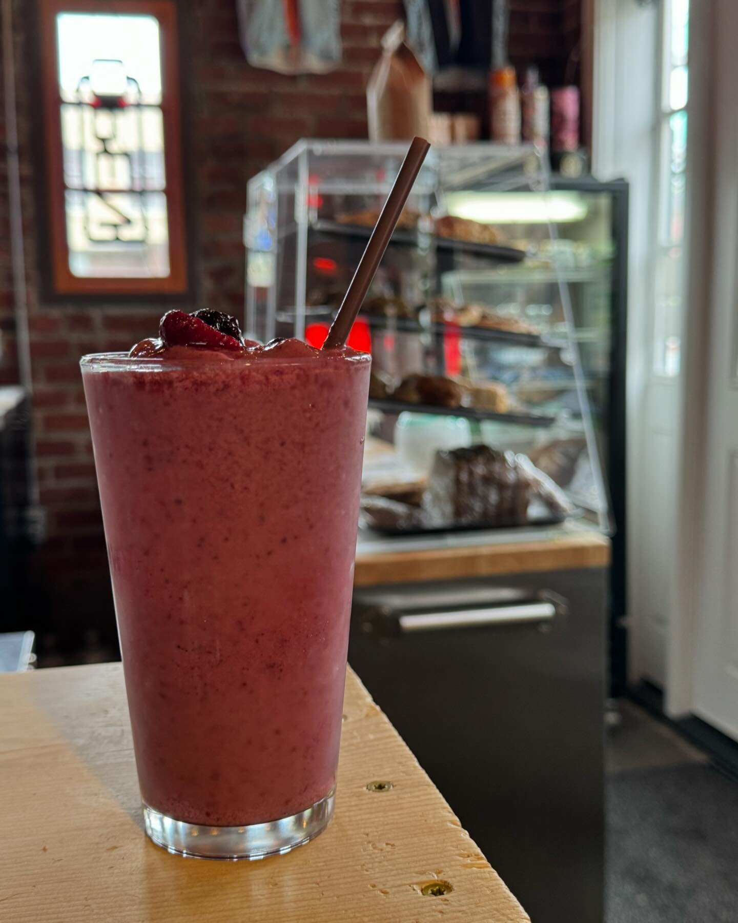 Smoothies are LIVE! 

🍓 🍌 The Classic (pictured) | Who doesn&rsquo;t like a strawberry banana smoothie?

🫐 🍓 Beachcomber | Strawberries, raspberries, blueberries, and blackberries all in one.

🥭 🍍 🍌 Mango Madness | Packed with chunks mango, pi