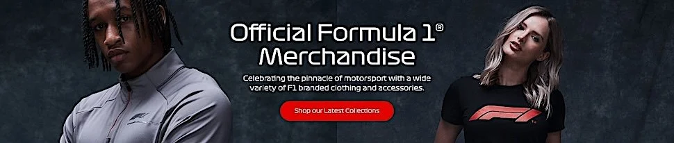 Official Formula 1 Merch at the F1 Store