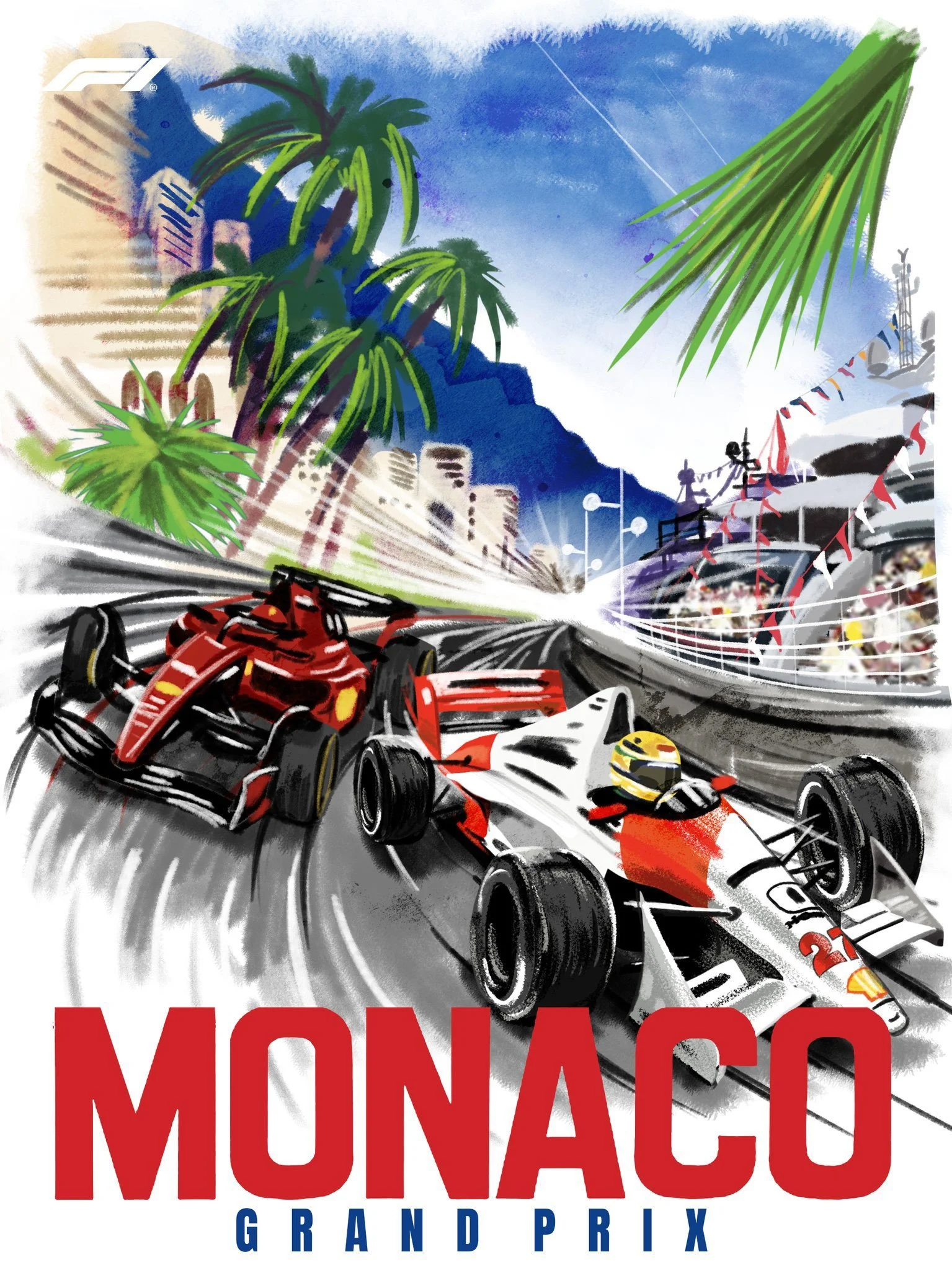 2024 Monaco Grand Prix Posters