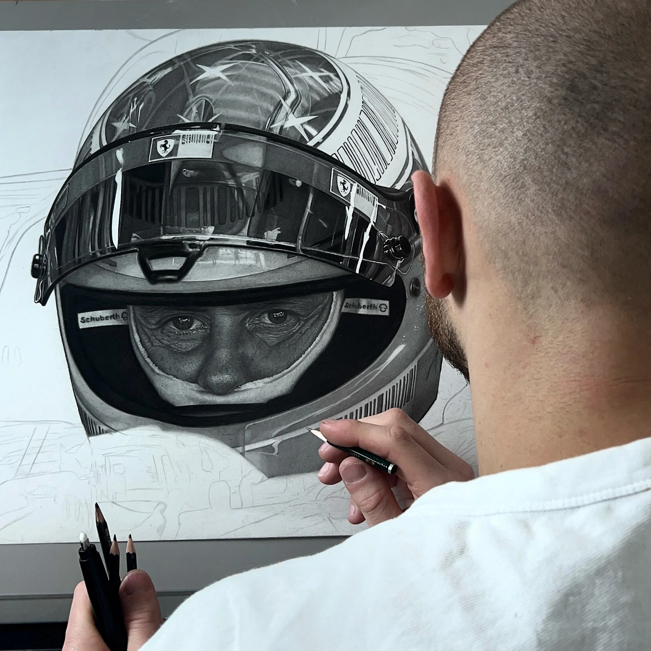 Michael Schumacher by Fabio Desenhando