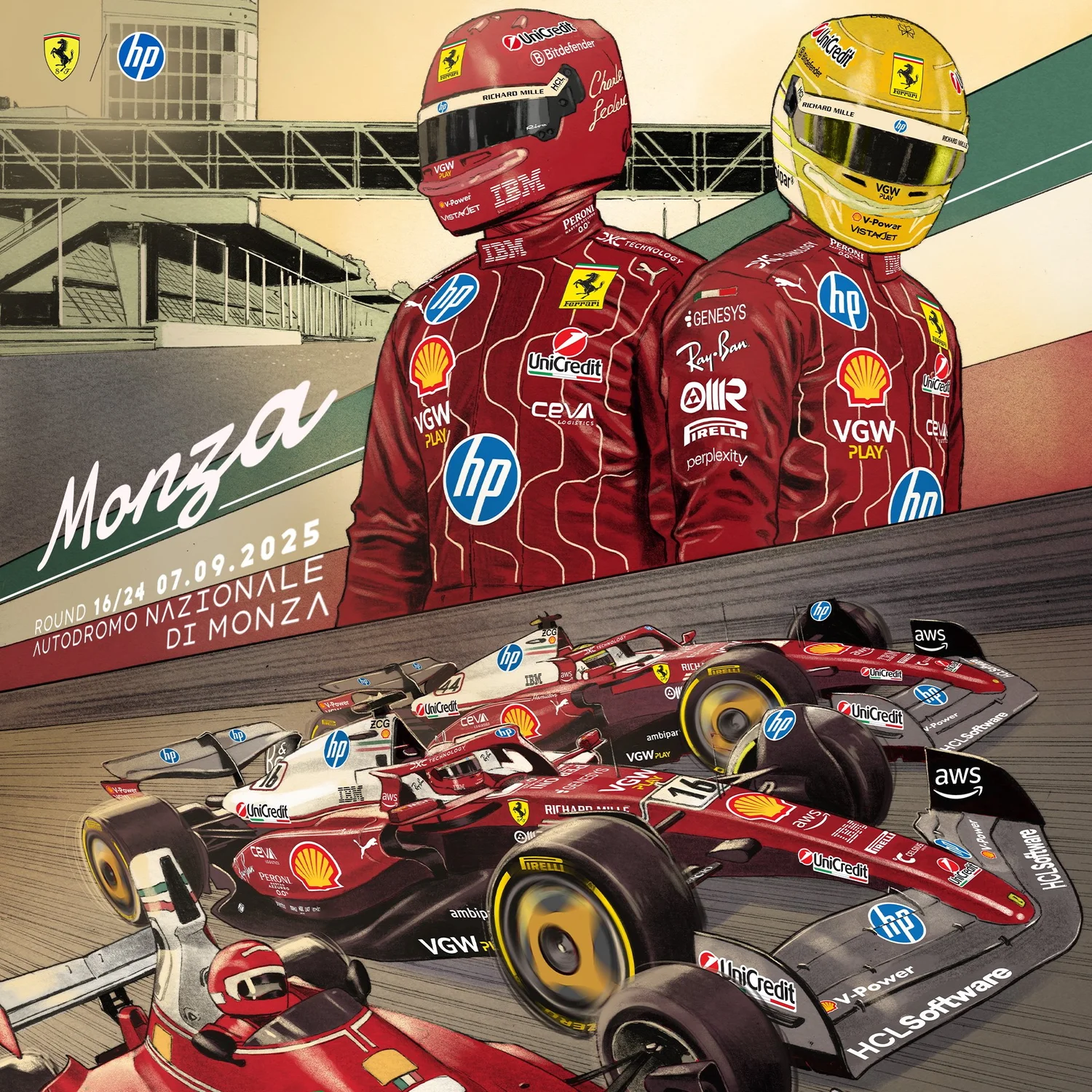 2025 Italian Grand Prix Posters