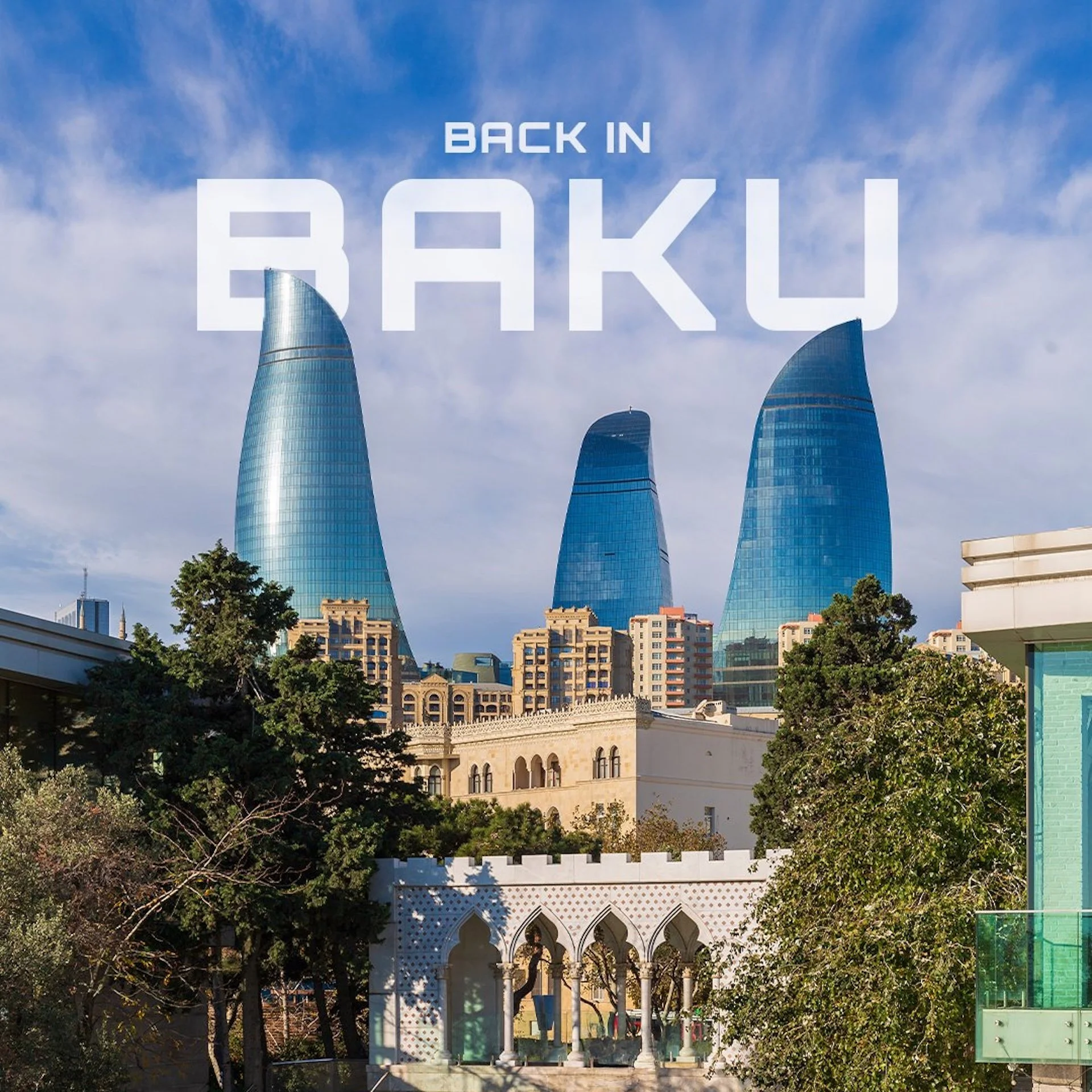 2025 Azerbaijan Grand Prix Posters