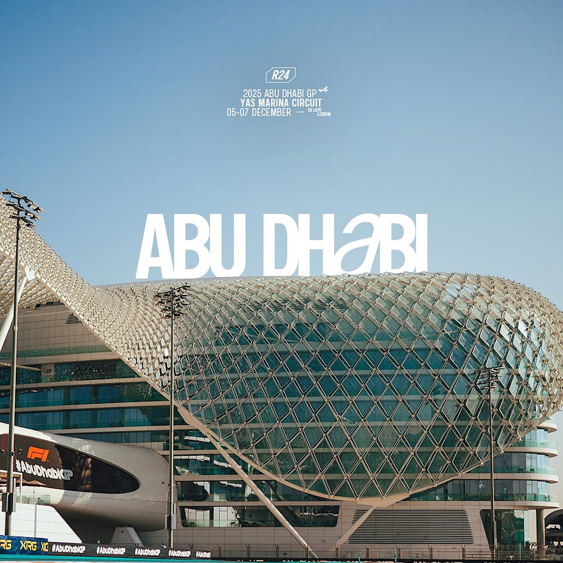 2025 Abu Dhabi Grand Prix Posters