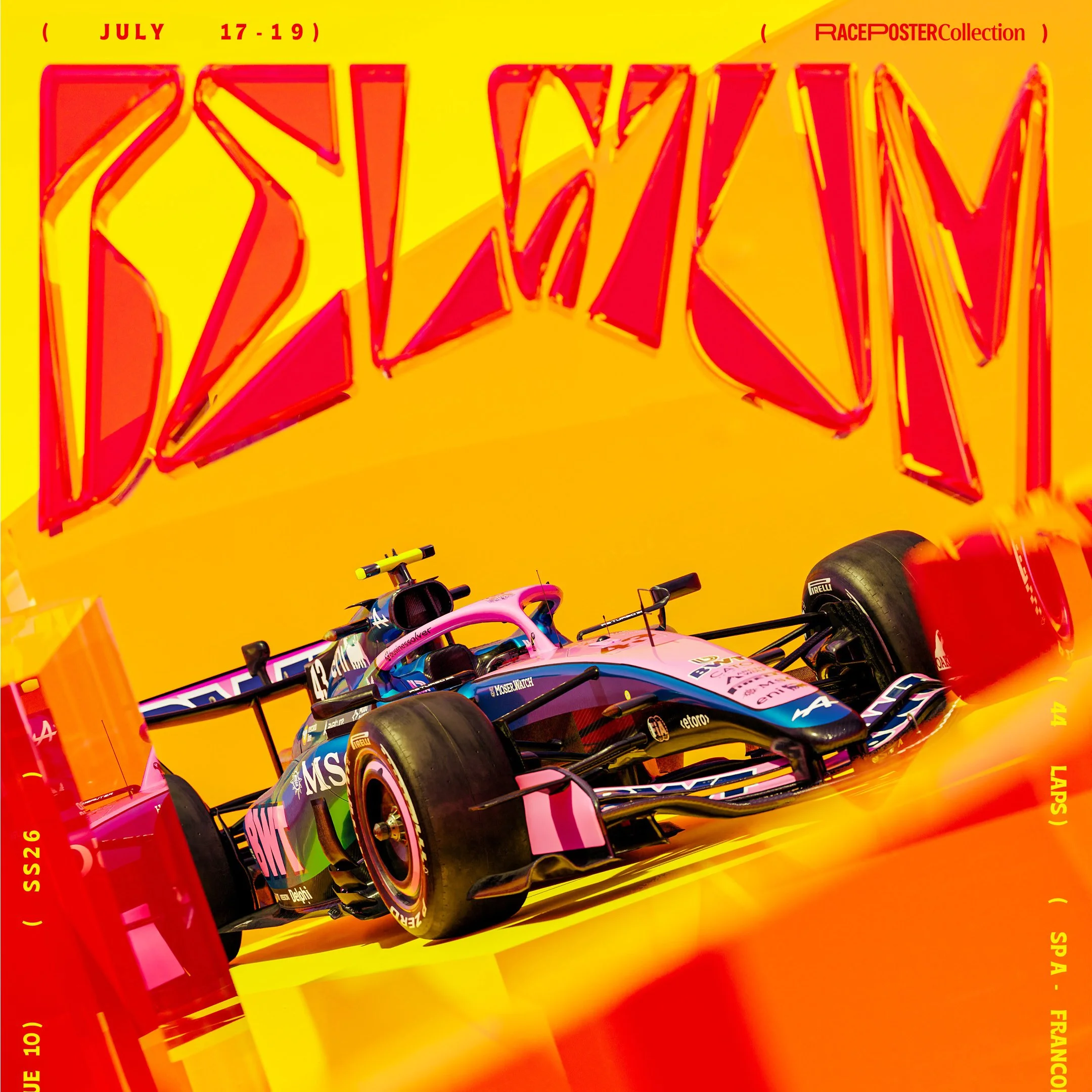 2026 Belgian Grand Prix Posters
